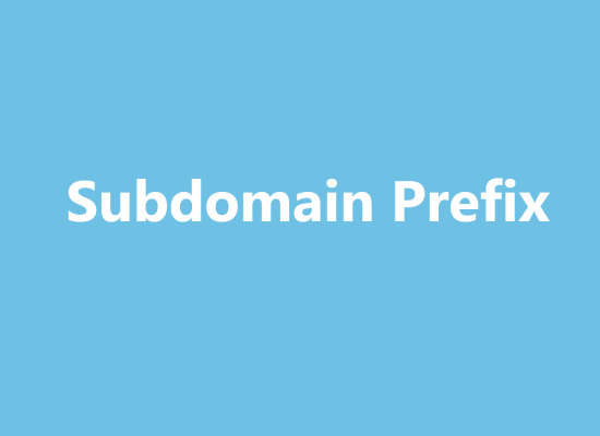 Subdomain_Prefix